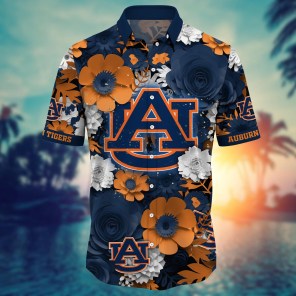 Auburn Tigers NCAA Flower Hawaii Shirt For Fans Ver 27