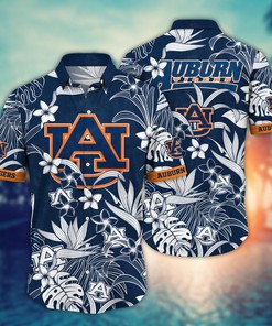 Auburn Tigers NCAA Flower Hawaii Shirt For Fans Ver 28
