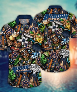 Auburn Tigers NCAA Flower Hawaii Shirt For Fans Ver 31
