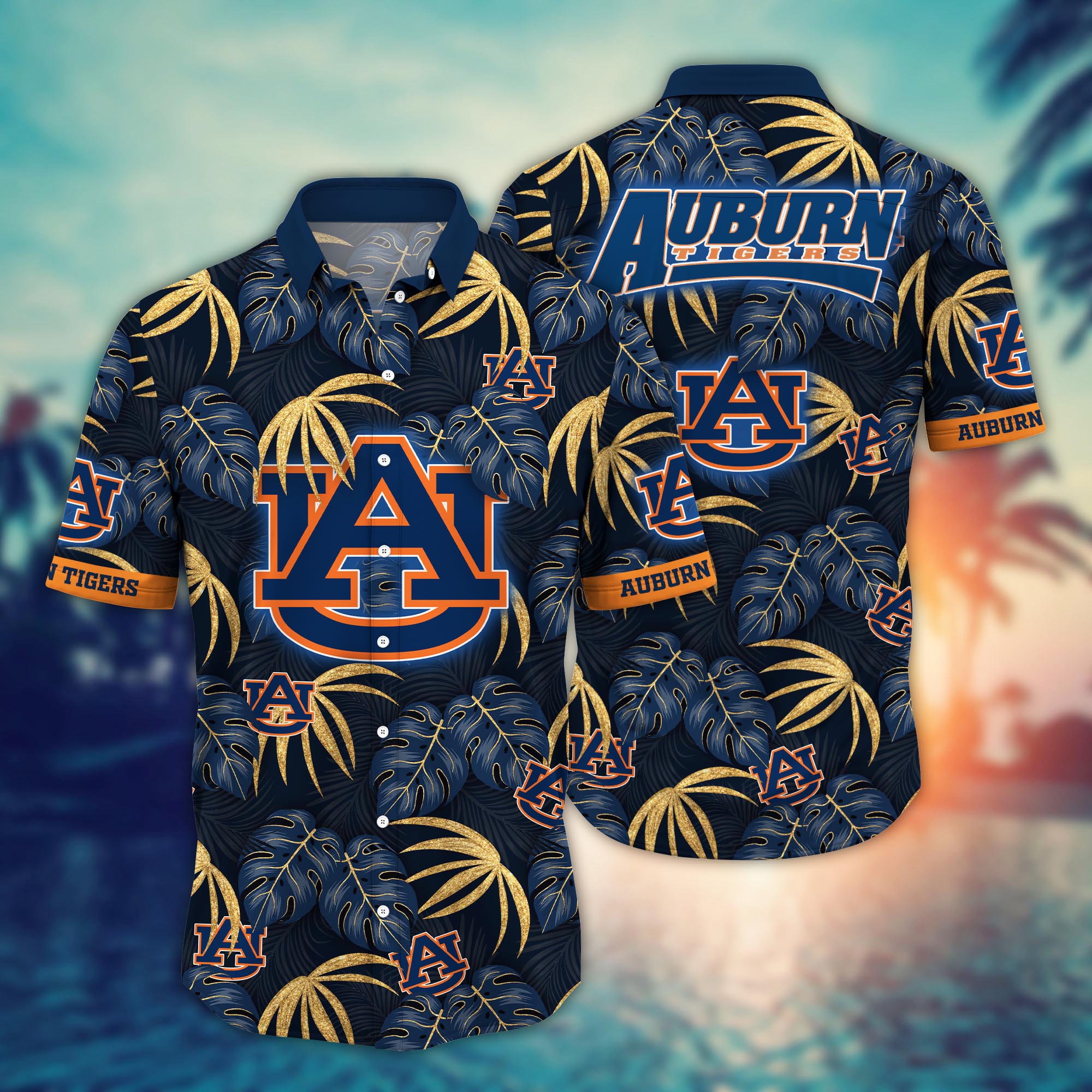 Auburn Tigers NCAA Flower Hawaii Shirt For Fans Ver 33