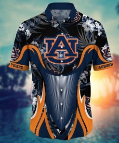 Auburn Tigers NCAA Flower Hawaii Shirt For Fans Ver 34