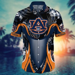 Auburn Tigers NCAA Flower Hawaii Shirt For Fans Ver 34