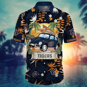 Auburn Tigers NCAA Flower Hawaii Shirt For Fans Ver 35