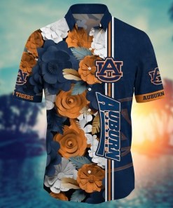 Auburn Tigers NCAA Flower Hawaii Shirt For Fans Ver 36