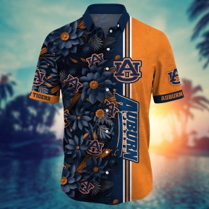 Auburn Tigers NCAA Flower Hawaii Shirt For Fans Ver 5