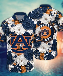 Auburn Tigers NCAA Flower Hawaii Shirt For Fans Ver 9