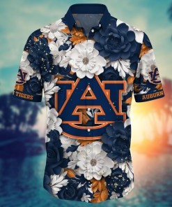 Auburn Tigers NCAA Flower Hawaii Shirt For Fans Ver 9