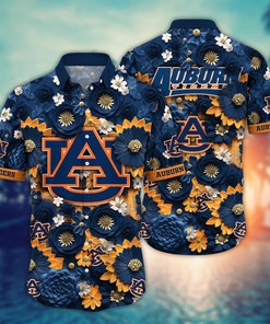 Auburn Tigers NCAA Hawaiian Shirt for This Summer Customize Shirt Any Team