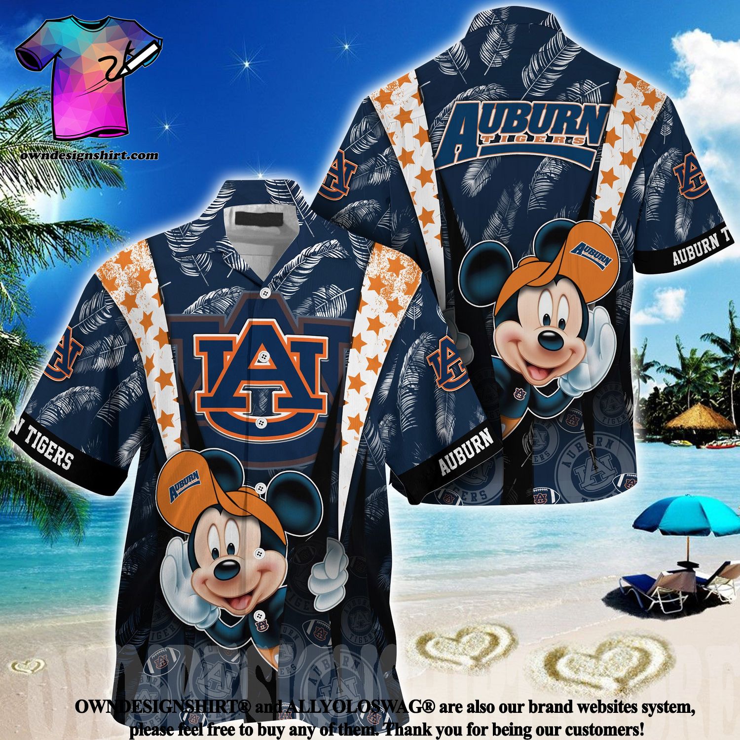 Auburn Tigers Summer Hawaiian Shirt for Your Loved Ones This Season