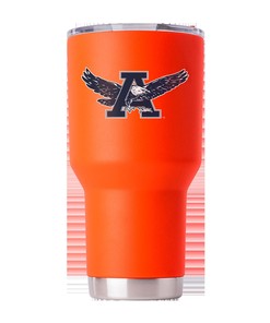 Auburn Vault Collection Orange Tumbler - Stylish Orange Tumbler from Auburn's Vault Collection