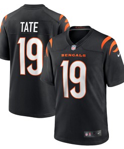 Auden Tate Cincinnati Bengals Game Jersey - Black Nfl