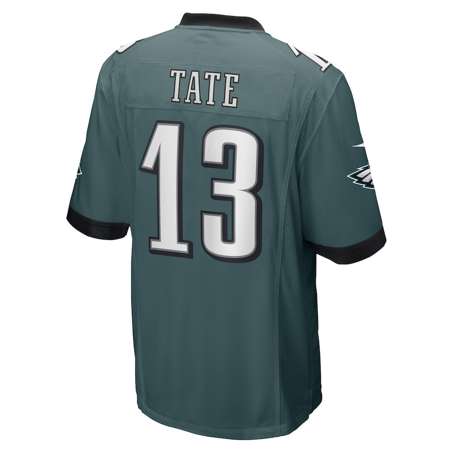 Auden Tate Philadelphia Eagles Game Player Jersey - Midnight Green
