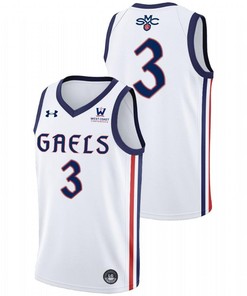 Augustas Marciulionis 3 Saint Mary's Gaels 2022 College Basketball Men Jersey - White