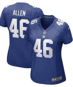 Austin Allen New York Giants Women's Game Player Jersey - Royal