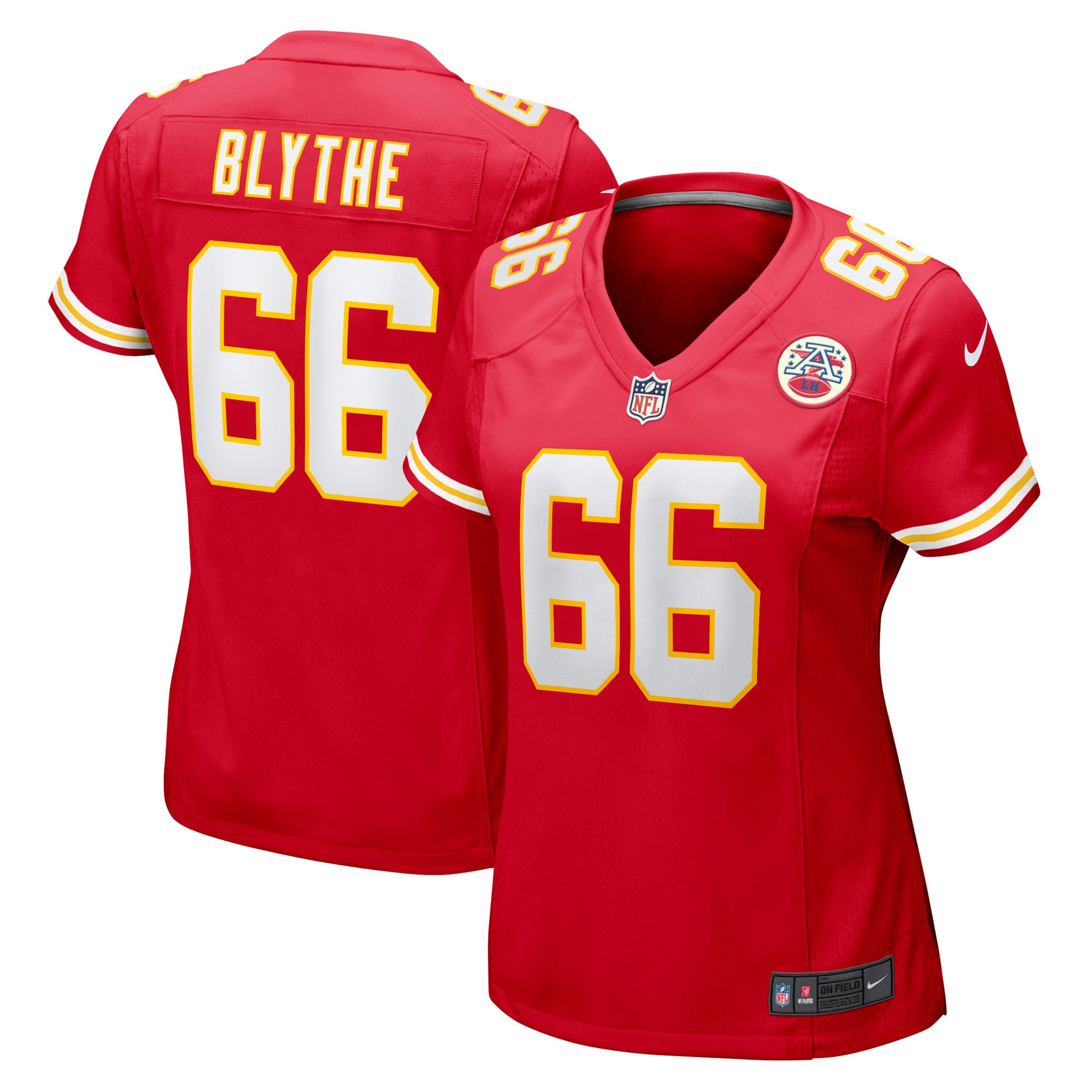 Austin Blythe Kansas City Chiefs Womens Game Jersey - Red Nfl