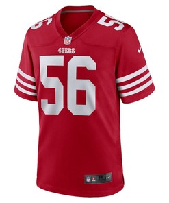 Austin Bryant 56 San Francisco 49ers Game Jersey - Scarlet