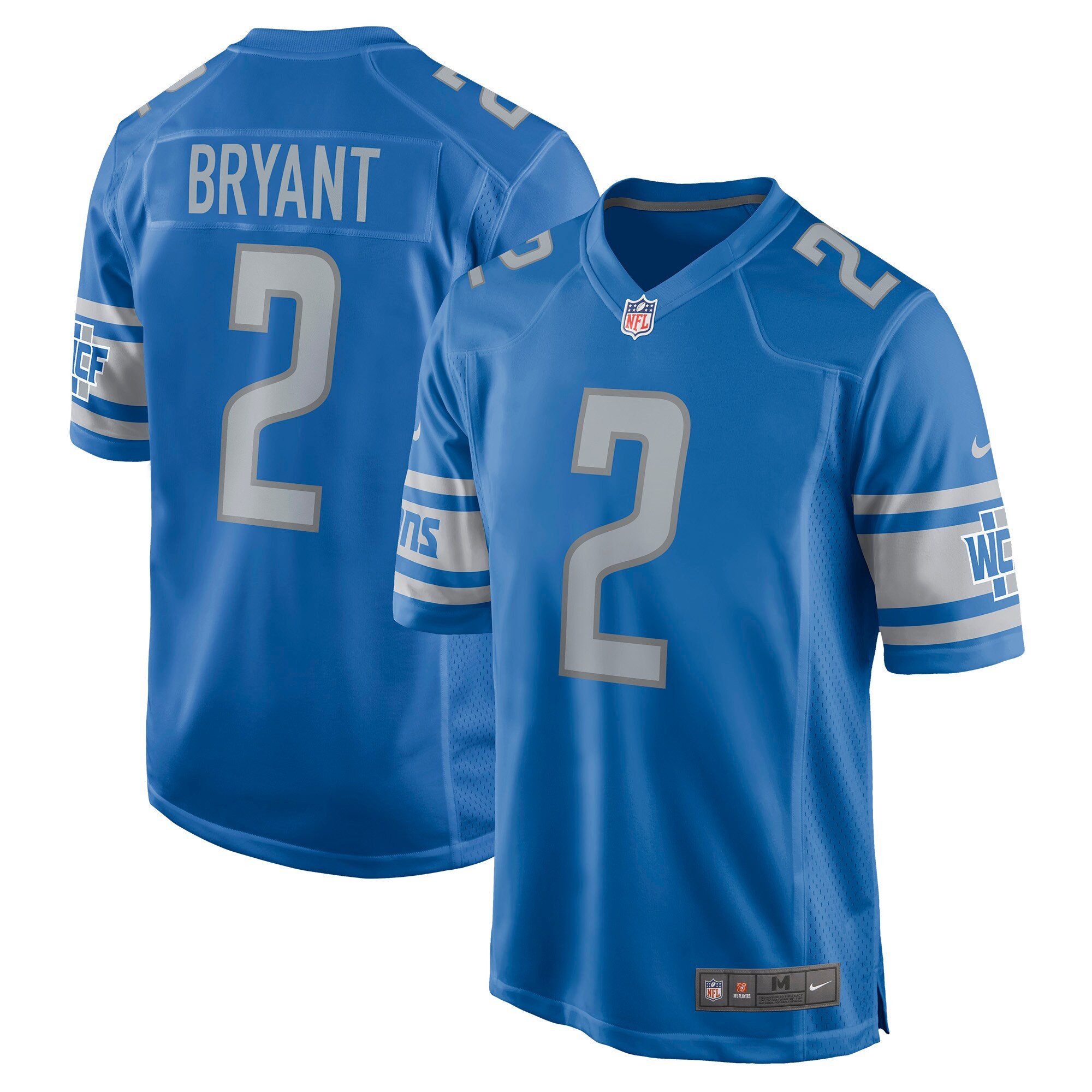 Austin Bryant Detroit Lions Player Game Jersey - Blue Nfl