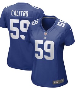 Austin Calitro New York Giants Women's Game Player Jersey - Royal