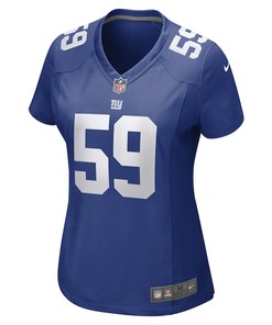 Austin Calitro New York Giants Women's Game Player Jersey - Royal