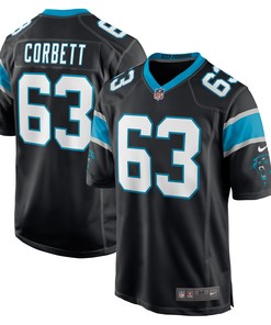 Austin Corbett Carolina Panthers Game Jersey - Black Nfl