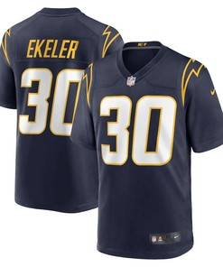 Austin Ekeler 30 Los Angeles Chargers Game Jersey - Navy