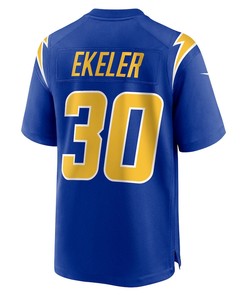 Austin Ekeler 30 Los Angeles Chargers Game Jersey - Royal