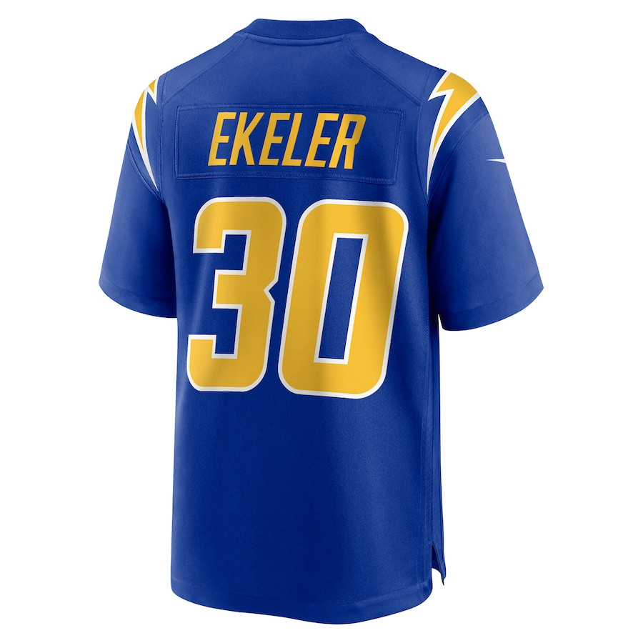 Austin Ekeler 30 Los Angeles Chargers Game Jersey - Royal