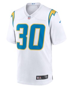 Austin Ekeler 30 Los Angeles Chargers Game Jersey - White