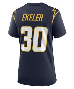 Austin Ekeler 30 Los Angeles Chargers Women's Game Jersey - Navy