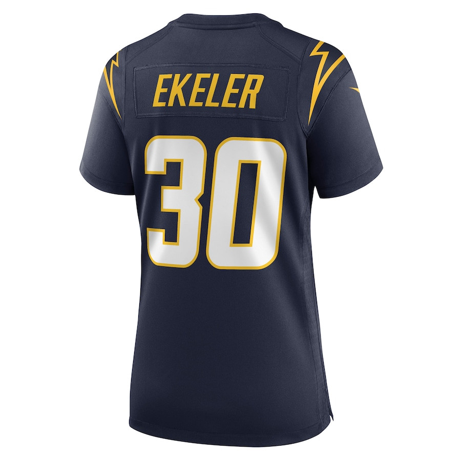 Austin Ekeler 30 Los Angeles Chargers Women's Game Jersey - Navy