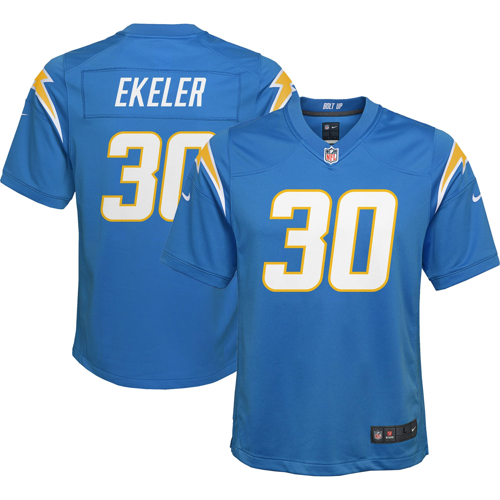 Austin Ekeler Los Angeles Chargers Game Jersey - Powder Blue Nfl