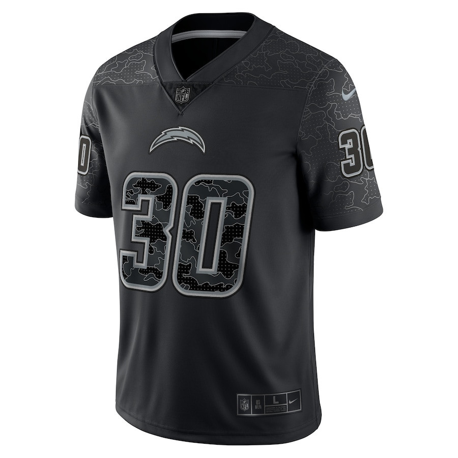 Austin Ekeler Los Angeles Chargers RFLCTV Limited Jersey - Black
