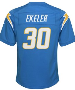 Austin Ekeler Los Angeles Chargers Youth Game Jersey - Powder Blue
