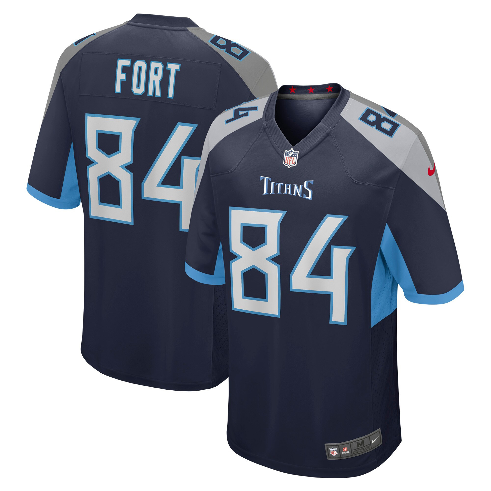 Austin Fort Tennessee Titans Game Jersey - Navy Nfl