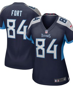 Austin Fort Tennessee Titans Womens Game Jersey - Navy Nfl