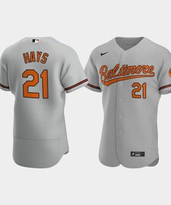 Austin Hays 21 Baltimore Orioles Gray Road Jersey