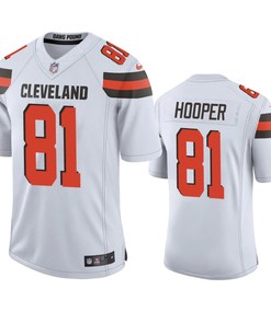 Austin Hooper Cleveland Browns White Vapor Limited Jersey