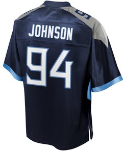 Austin Johnson Tennessee Titans Nfl Pro Line Team Player Jersey - Navy