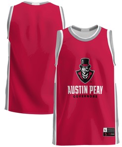 Austin Peay State Governors Basketball Jersey - Red Ncaa