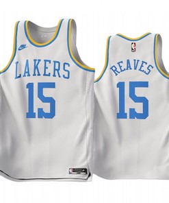 Austin Reaves 15 Los Angeles Lakers 2022-23 Classic Edition White Jersey - Men Jersey