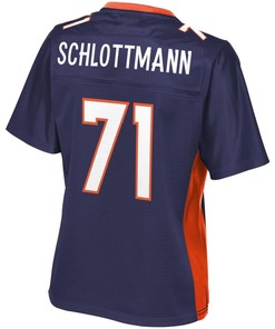 Austin Schlottmann Denver Broncos Nfl Pro Line Womens Alternate Player Jersey - Navy