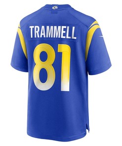 Austin Trammell Los Angeles Rams Game Player Jersey - Royal