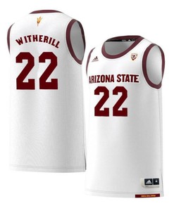 Austin Witherill 22 Arizona State Sun Devils Retro Basketball Men Jersey - White