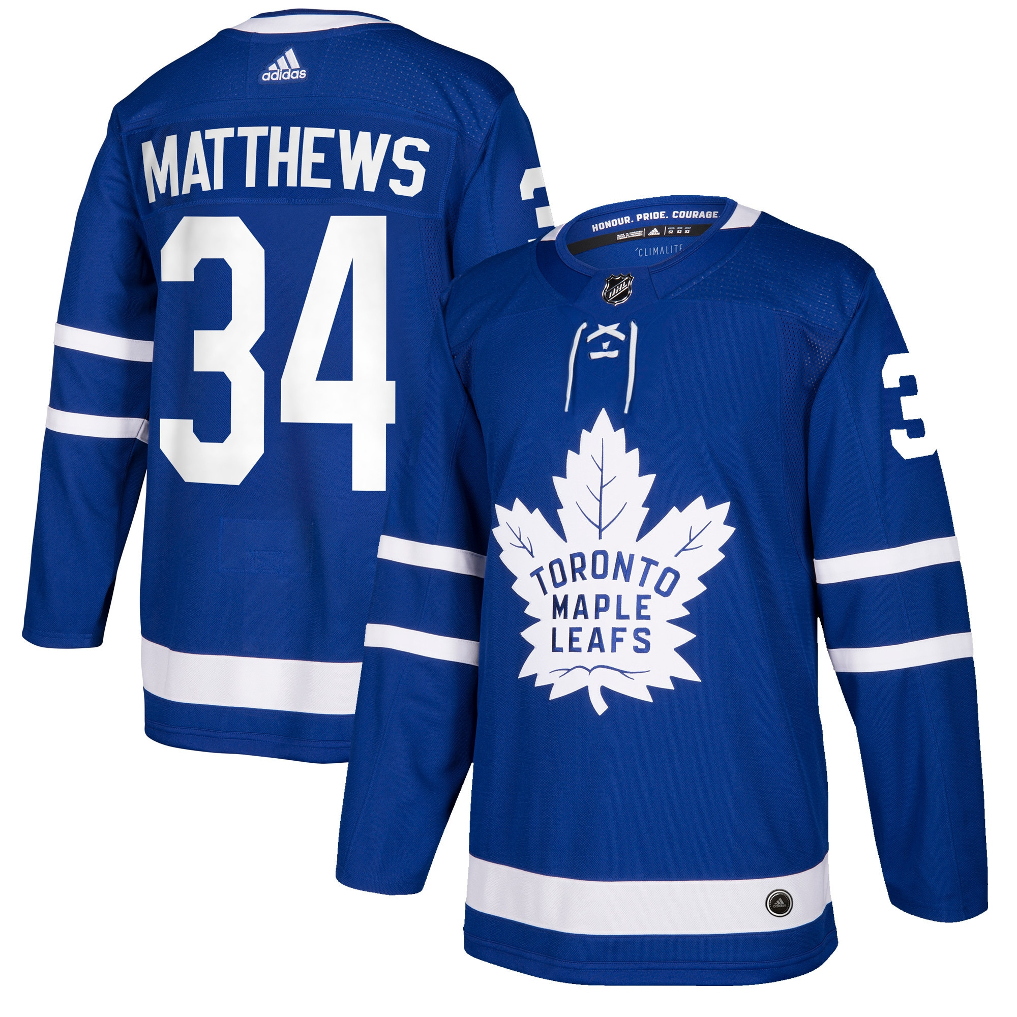 Auston Matthews Toronto Maple Leafs Adidas Authentic Player Jersey - Blue Nhl