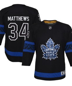 Auston Matthews Toronto Maple Leafs Alternate Premier Player Jersey - Black Nhl