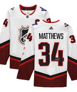 Auston Matthews Toronto Maple Leafs Autographed 2022 Nhl All-star Game Jersey - White