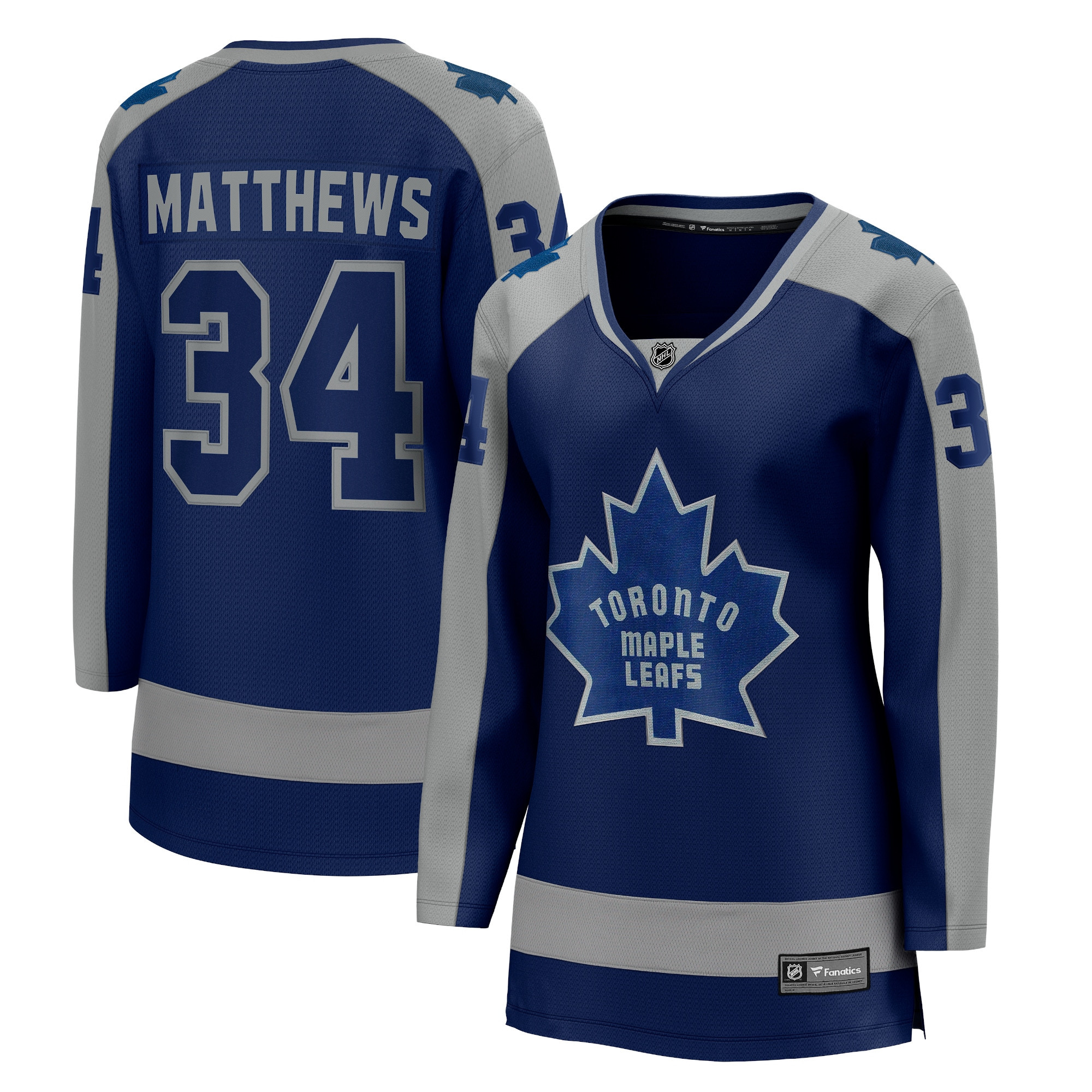 Auston Matthews Toronto Maple Leafs Fanatics Branded Womens 2020/21 Special Edition Breakaway Player Jersey - Royal Nhl