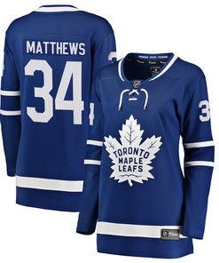 Auston Matthews Toronto Maple Leafs Fanatics Branded Womens Home Breakaway Player Jersey Royal Nhl