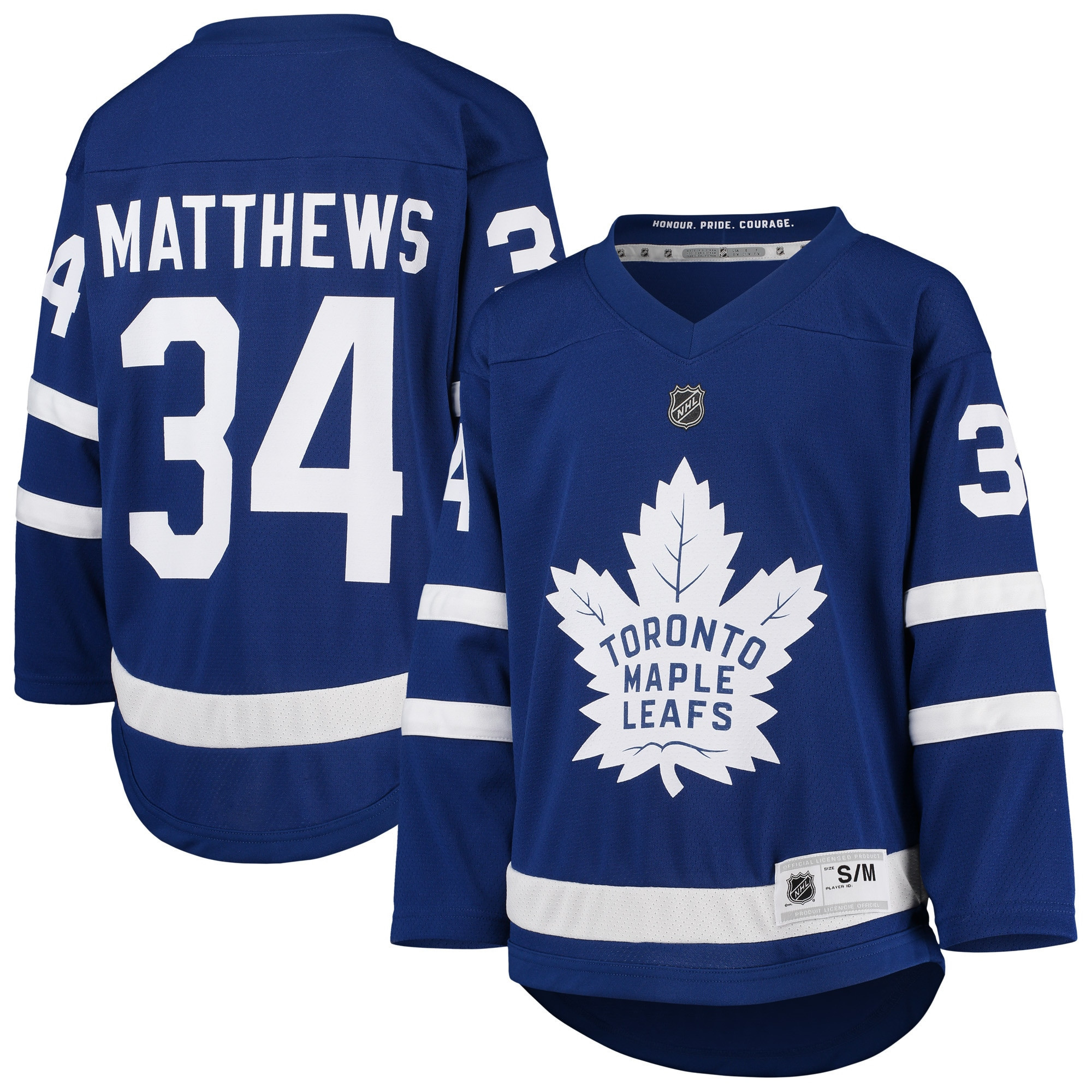 Auston Matthews Toronto Maple Leafs Home Replica Player Jersey - Blue Nhl