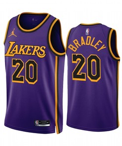 Avery Bradley 20 2022-23 Los Angeles Lakers Purple Statement Edition Jersey